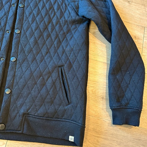 Sovereign Code Princeton Quilted Bomber Jacket - Size S - Picture 2 of 3